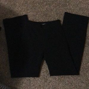 Express Wide Leg Black Dress Pants OOR